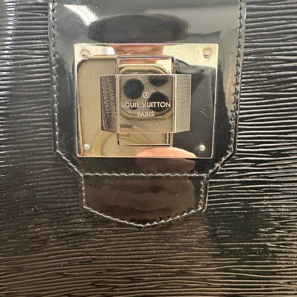 Louis Vuitton Mirabeau Handbag Electric Epi Leather GM Black-Gorgeous! - Picture 5 of 7